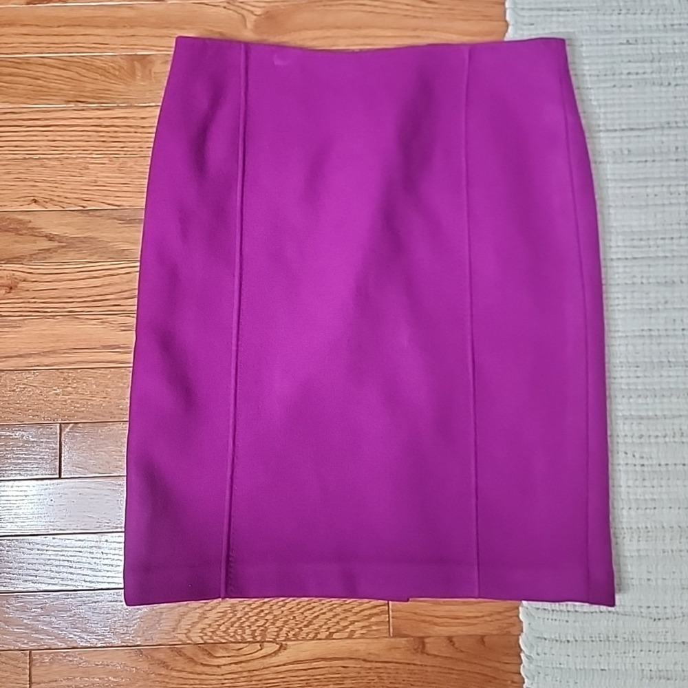Talbots Pencil Skirt Pink Fuschia Lined Office‎ Preppy Large